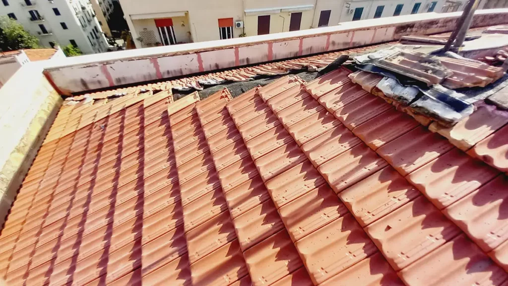 B.2.2 via Villafranca Rifacimento copertura villa a Palermo