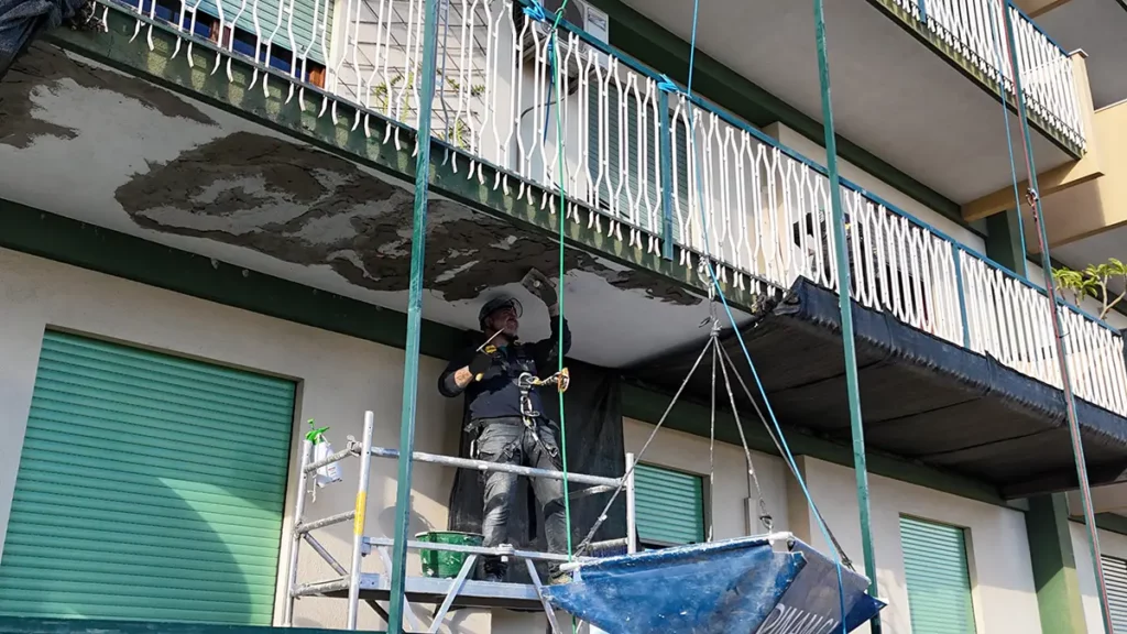 rifacimento edilizio balcone