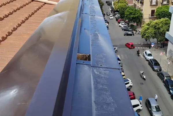 ristrutturazione copertura di un condomino a Palermo